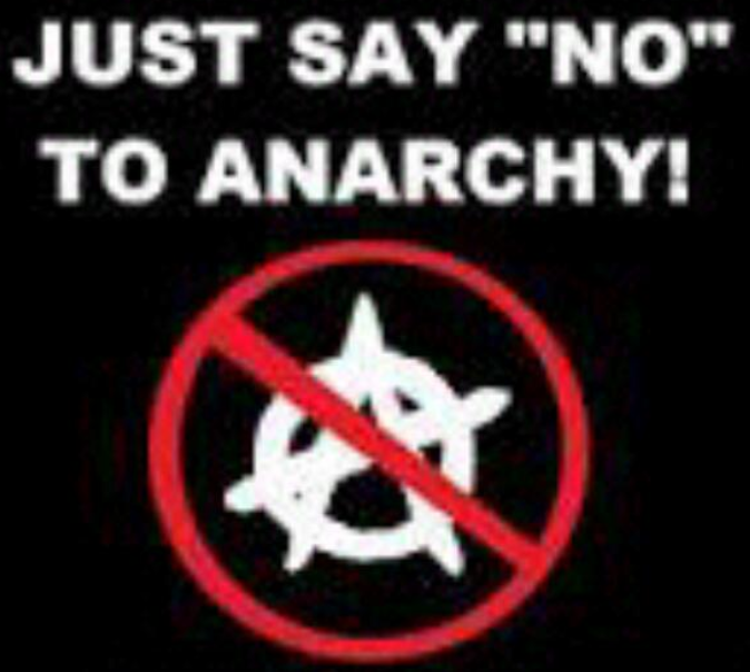 The lie of anarchy