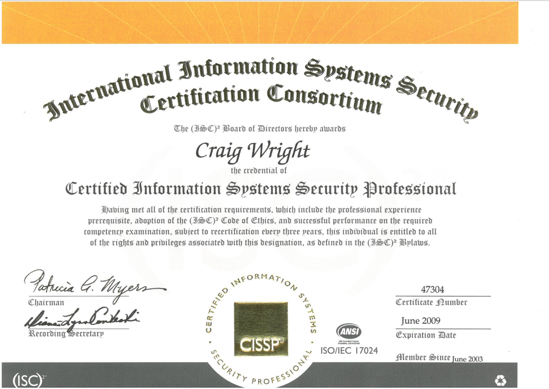 CISSP Certified Information Systems Security Professional