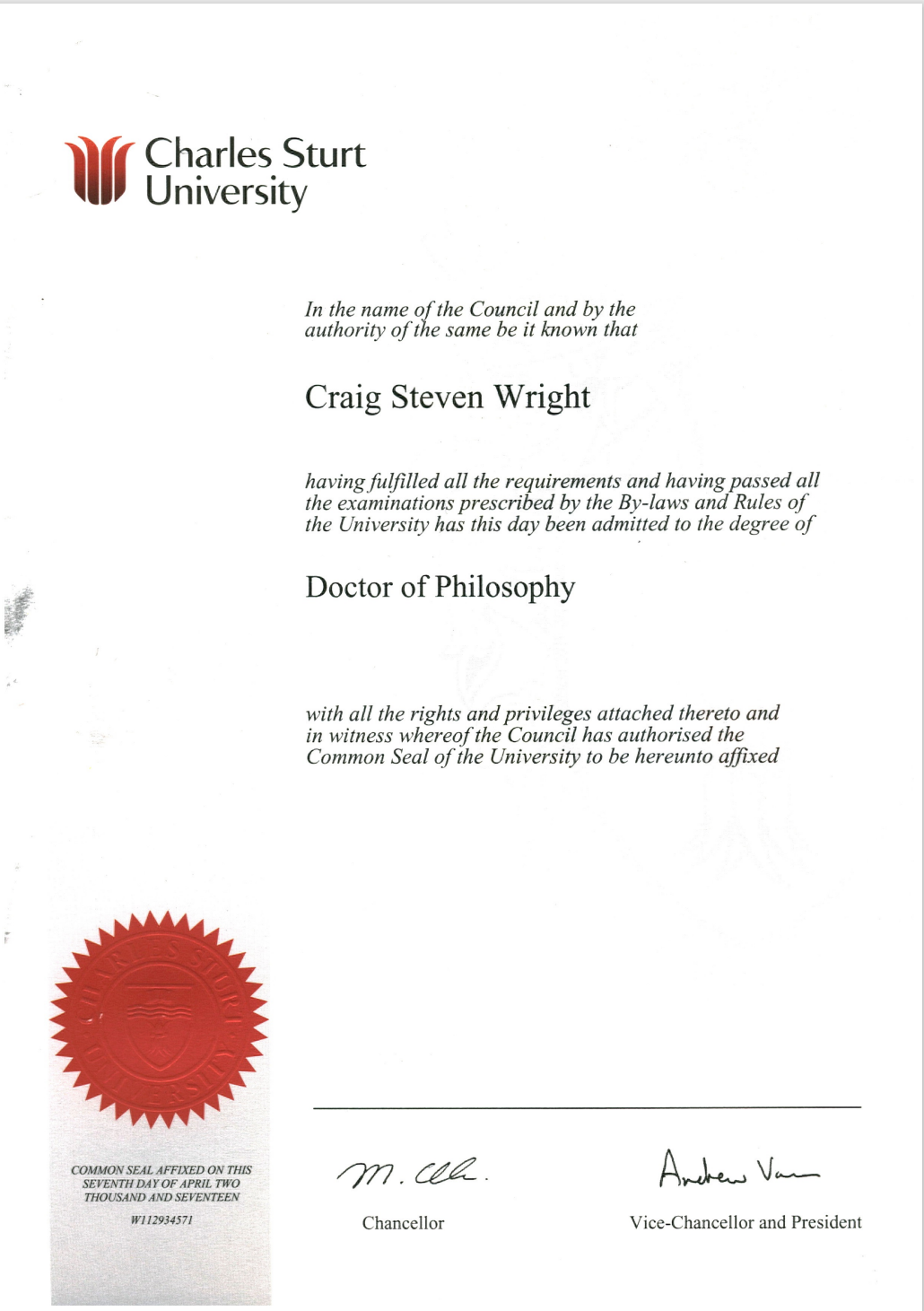 Doctor of Philosophy