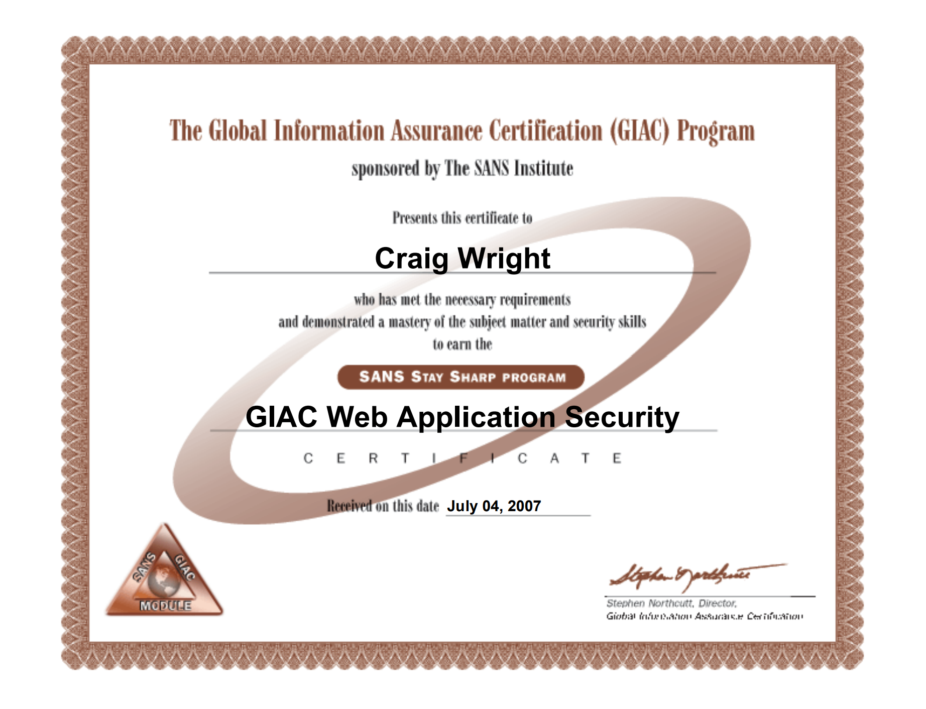 GIAC Web Application Security