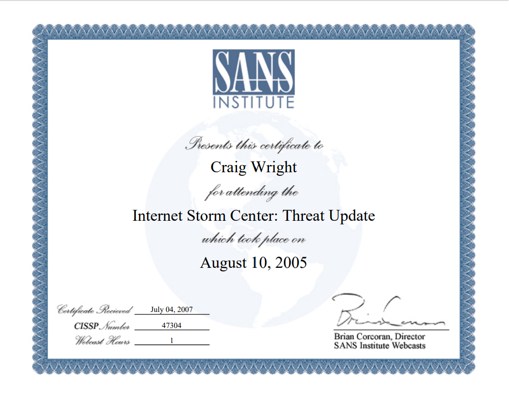 SANS Internet Storm Center: Threat Update