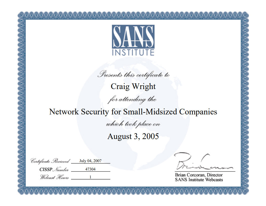 SANS Network Security for Small-Midsized Companies