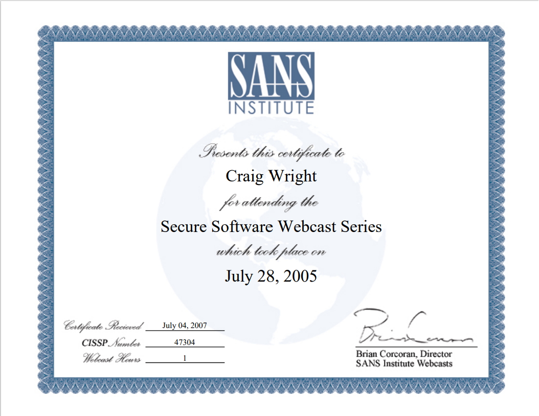 SANS Secure Software Webcast Series